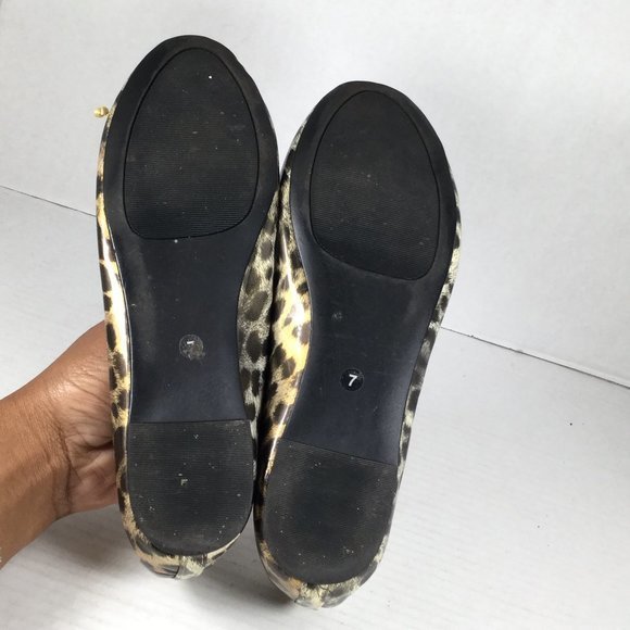 Chico's Leopard Print Flats Size 7 - Picture 6 of 8